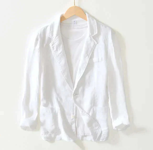 Leinen Blazer Herren Sommer Leicht