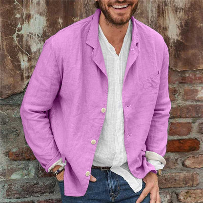 Leinen Blazer Sommer Leicht