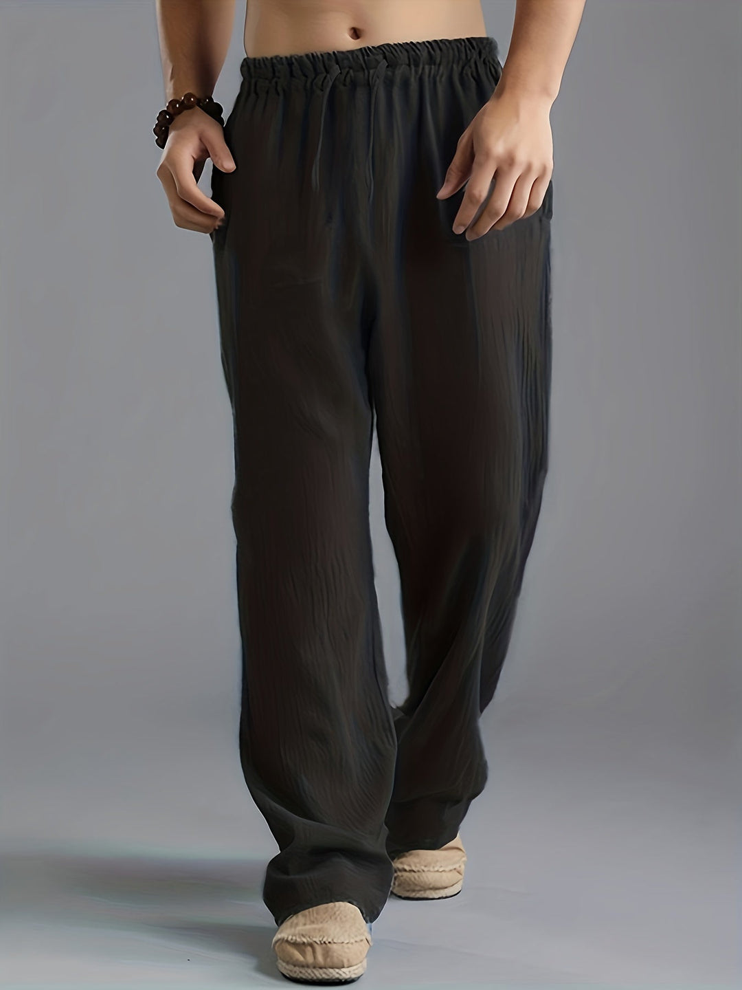 Bequeme Herrenhose Elastischer Bund - IdealeKleiden