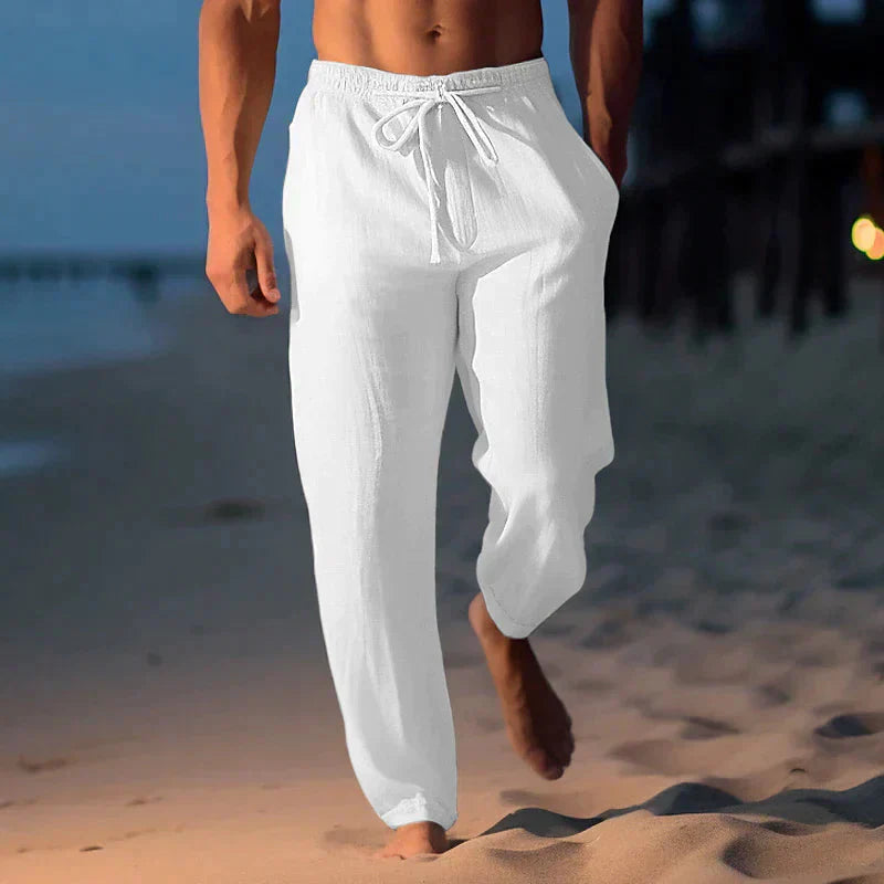 Leinenhose Sommer Leicht Bequem
