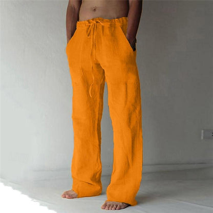 Leicht Leinenhose Herren Sommer Bequem