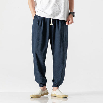 Bequeme Herren Jogginghose Leicht Baumwolle