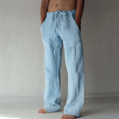Leinenhose Herren Bequem Sommer