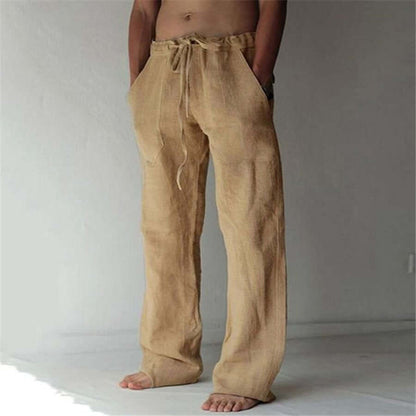 Leinenhose Herren Bequem Sommer