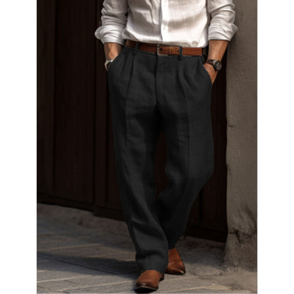 Leinenhose Sommer Bequem Lockere Passform