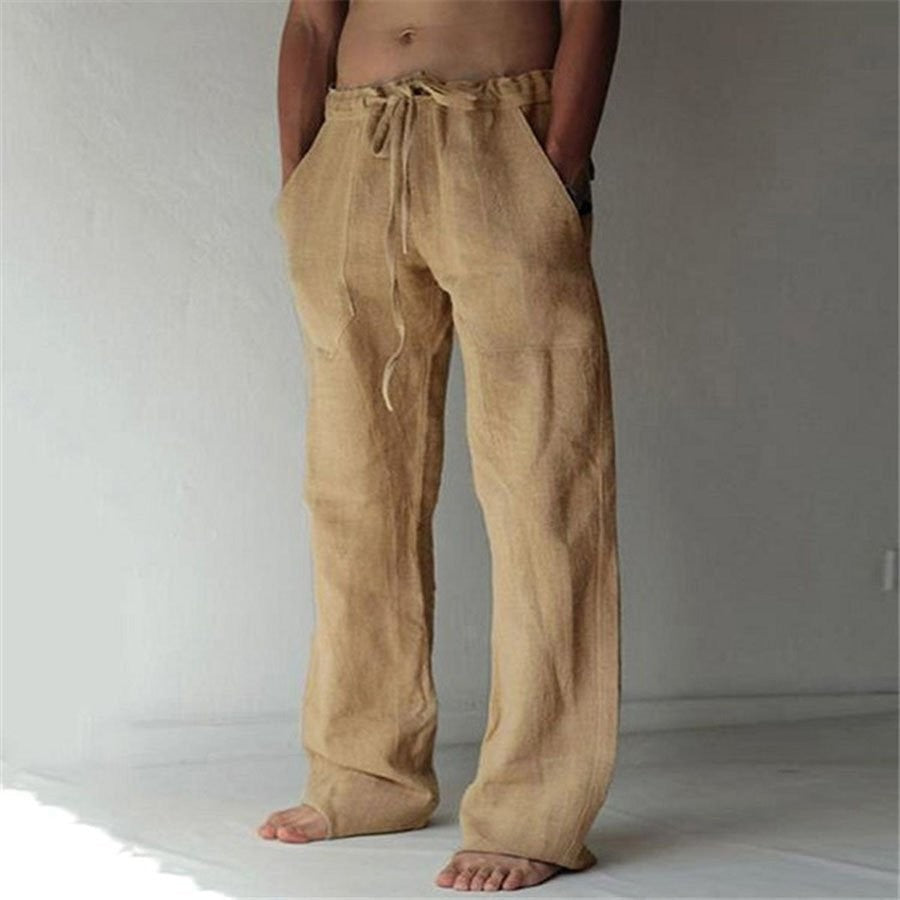 Bequeme Leinenhosen für Männer Sommer