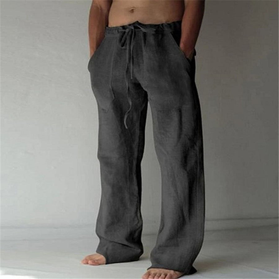 Bequeme Leinenhosen für Männer Sommer