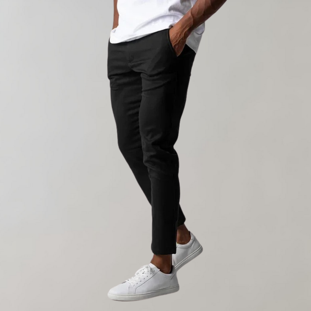 Modische Chinos Herren Slim Fit Leicht Baumwolle