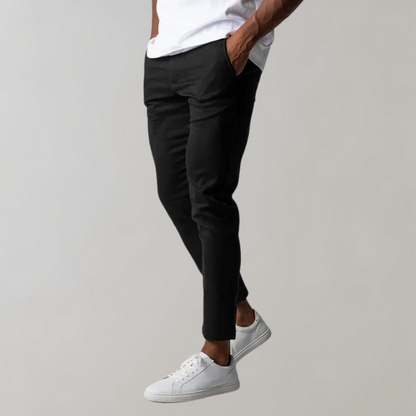 Modische Chinos Herren Slim Fit Leicht Baumwolle