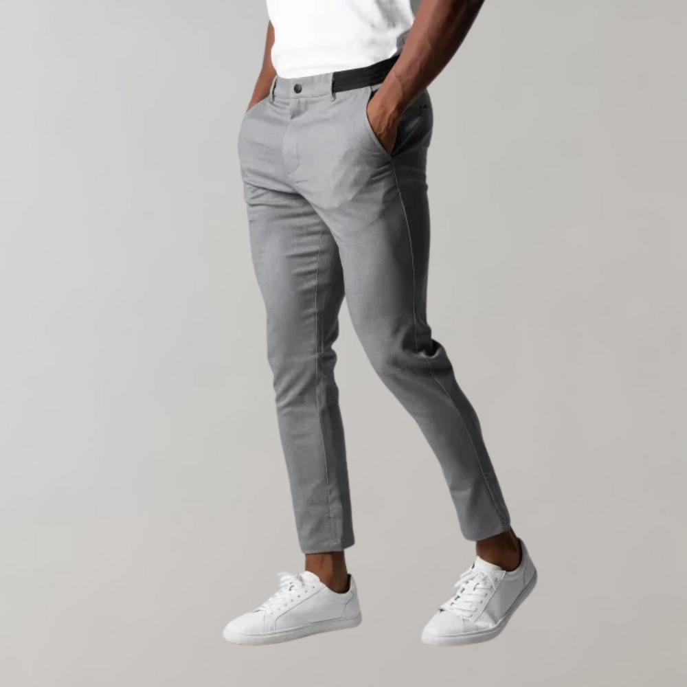 Modische Chinos Herren Slim Fit Leicht Baumwolle