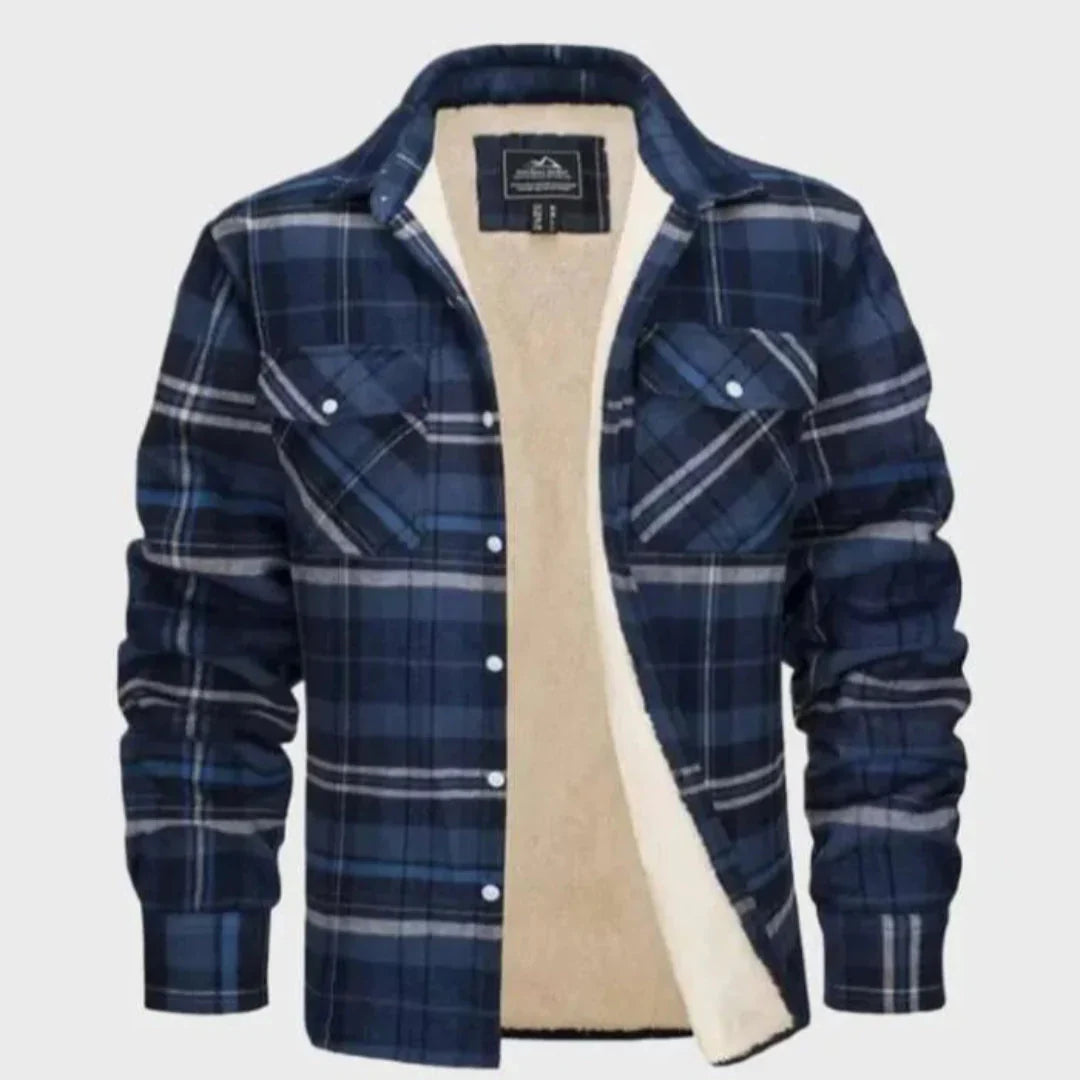Weiche Flanelljacke Sherpa Futter Damenschale
