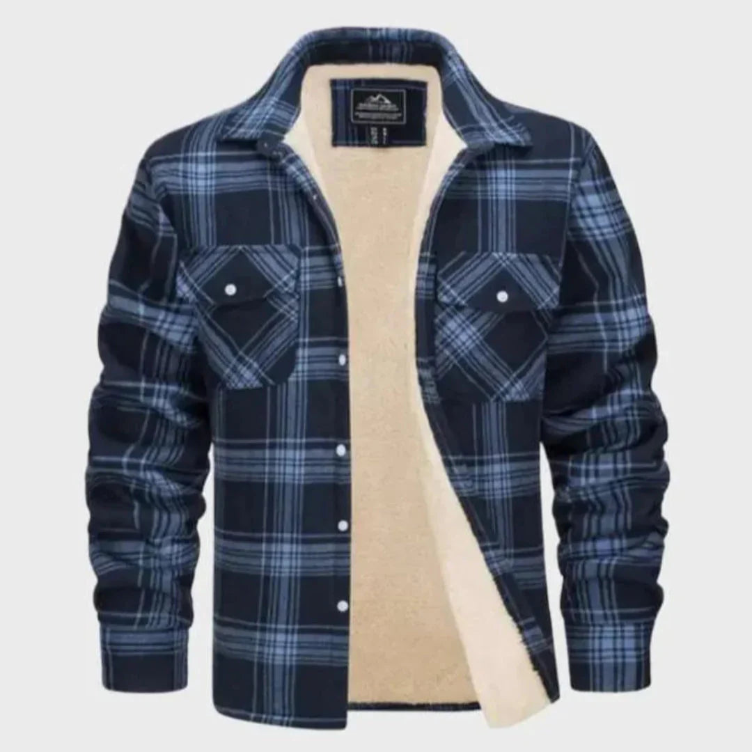 Weiche Flanelljacke Sherpa Futter Damenschale