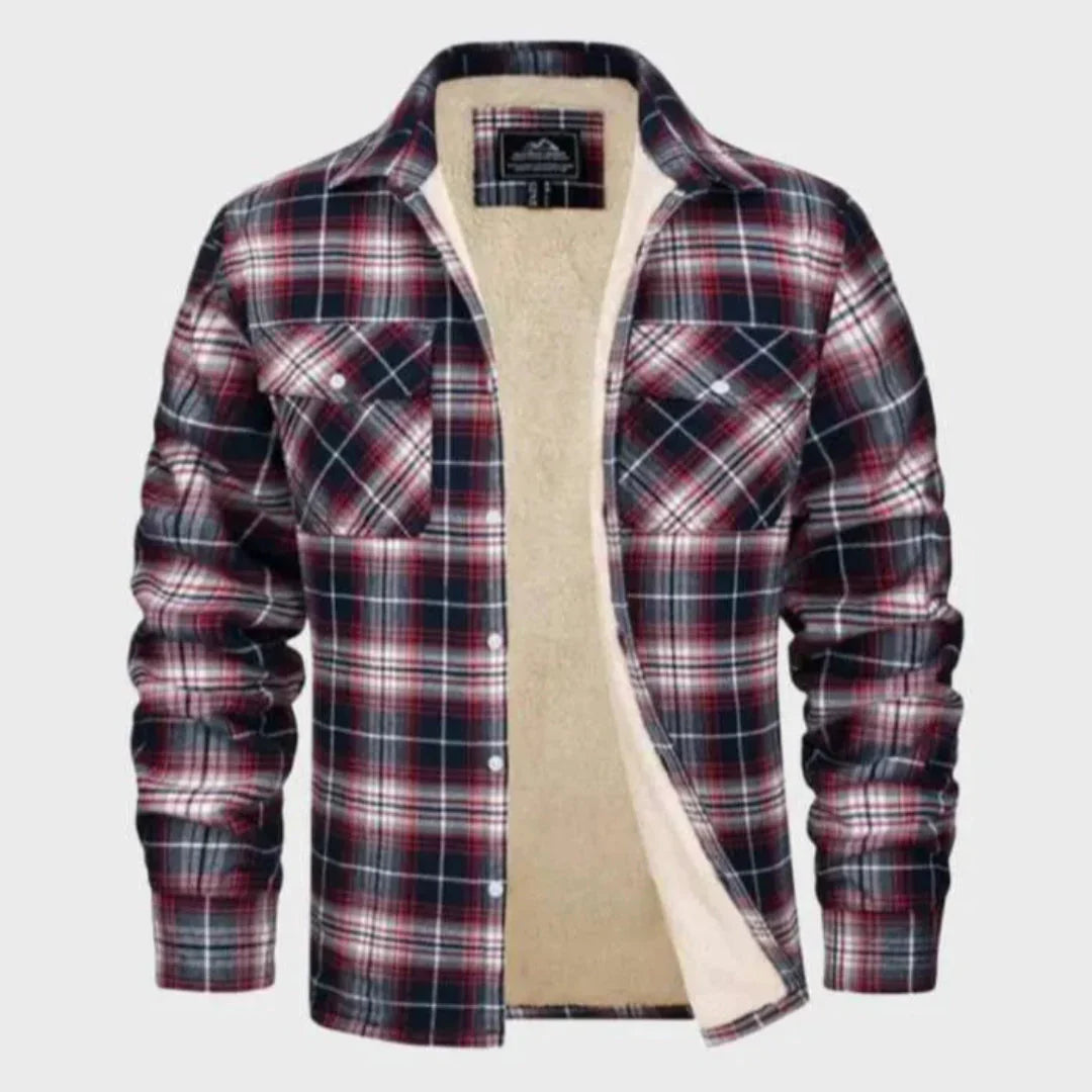 Weiche Flanelljacke Sherpa Futter Damenschale