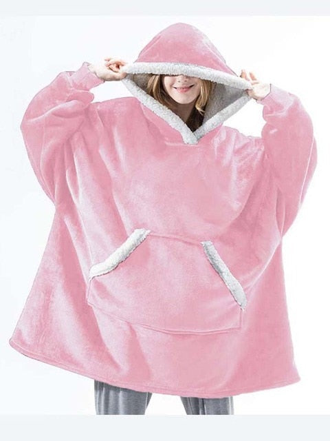 Kuschel-Kapuzenpullover Weich & Warm Polyester