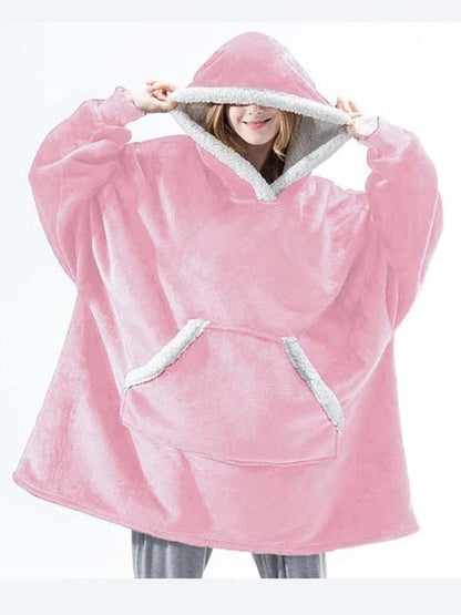 Kuschel-Kapuzenpullover Weich & Warm Polyester
