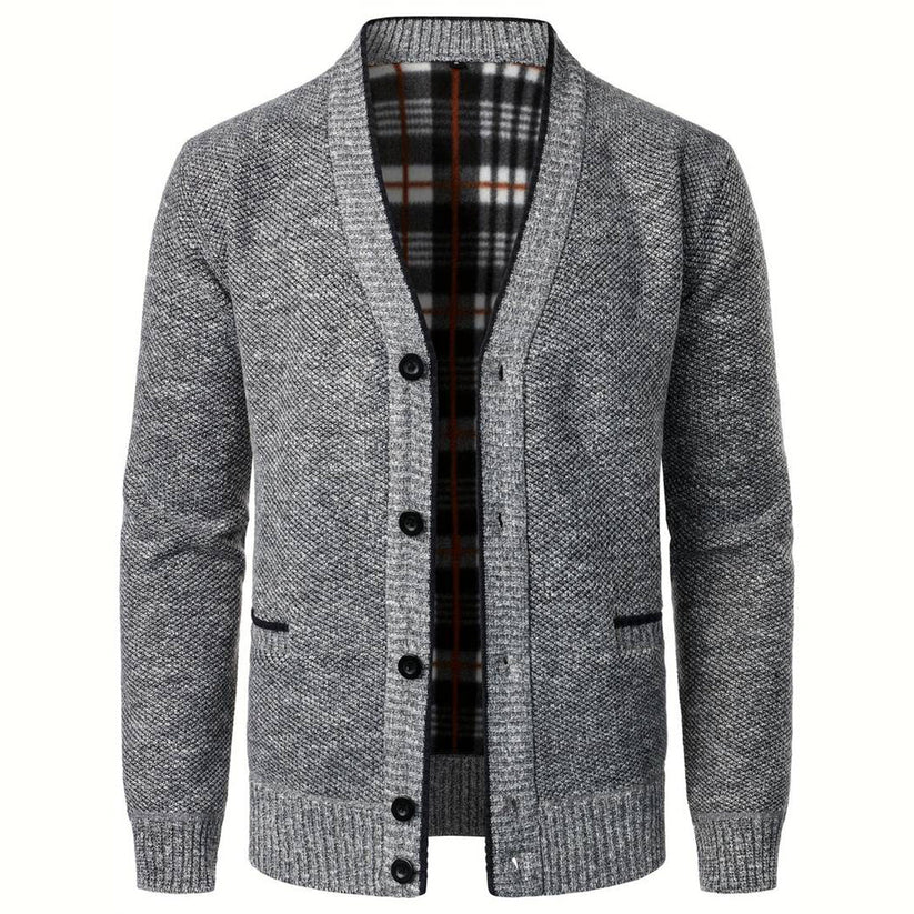 Herren V-Ausschnitt Vest Modern Style - IdealeKleiden