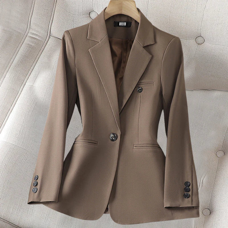 Sommer Blazer Damen Leicht Modisch