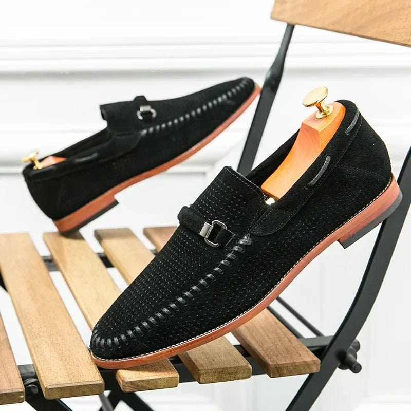 Bequeme Herren Loafer Wildleder Atmungsaktiv