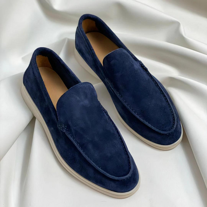 Bequeme Herren Slipper Wildleder Schuhe - IdealeKleiden