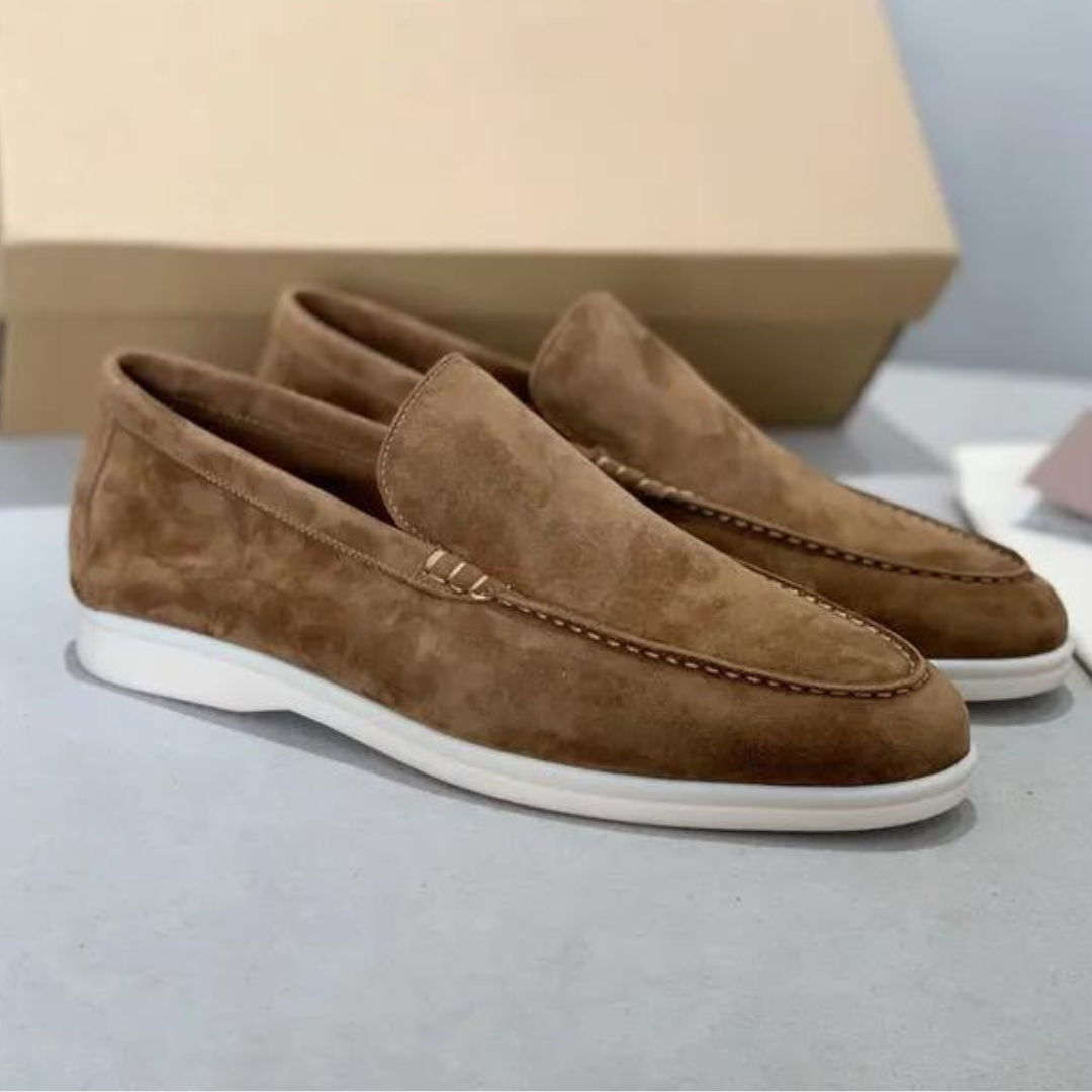 Bequeme Leder Loafer für Herren