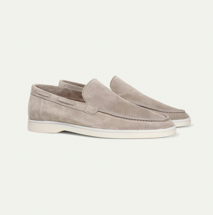 Leder Loafer Schuhe Herren Wildleder Slipper