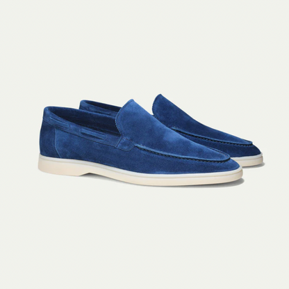 Leder Loafer Schuhe Herren Wildleder Slipper