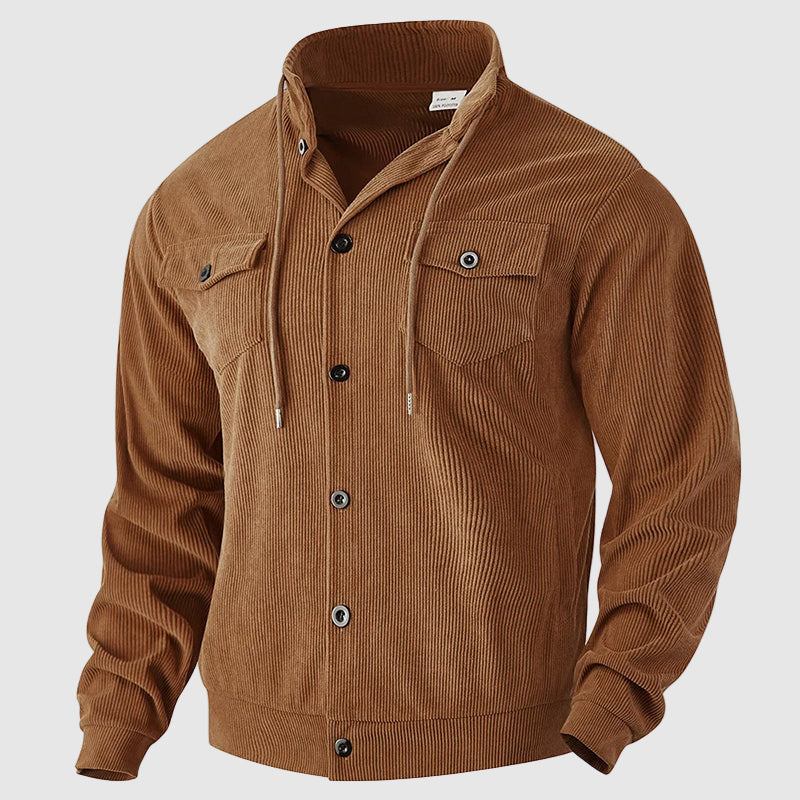 Modische Cordjacke Herren Americana Stil