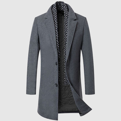 Zeitloser Wollmantel Damen Elegance