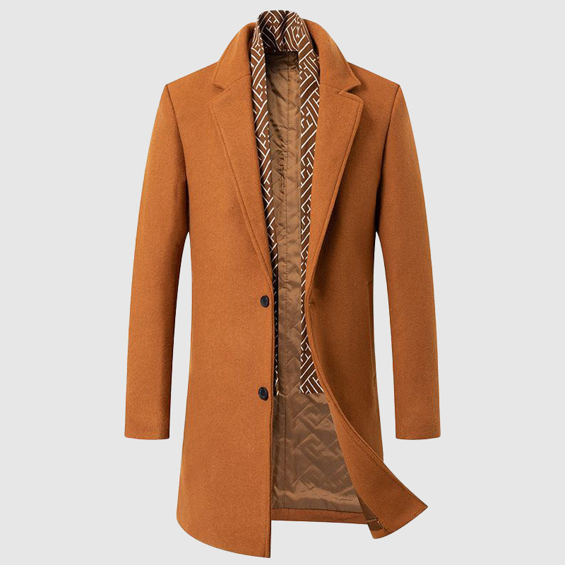 Zeitloser Wollmantel Damen Elegance