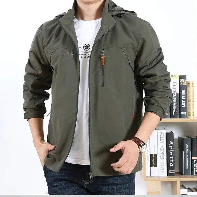 Herren Outdoor Jacke Wasserdicht Militärstyle