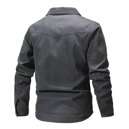 Herren Flanellhemdjacke Warm Gefüttert - IdealeKleiden