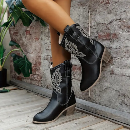 Stilvolle Damen Stiefeletten mit Absatz