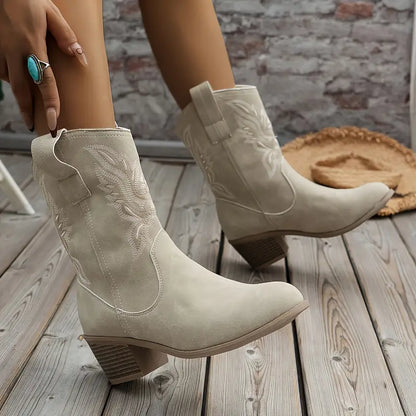 Stilvolle Damen Stiefeletten mit Absatz