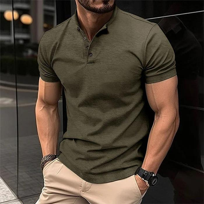 Herren Polohemd Slim Fit Eleganz - IdealeKleiden