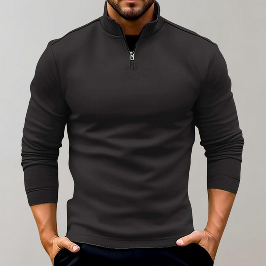 Herren Pullover Reißverschluss Modern Kyler - IdealeKleiden
