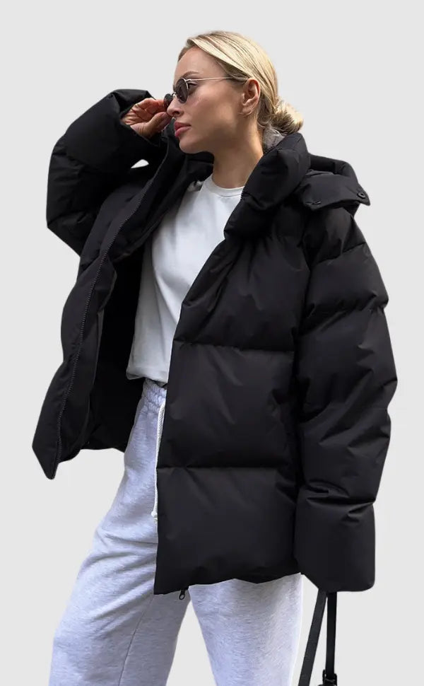 Stylische Wärme Pufferjacke Modern Design