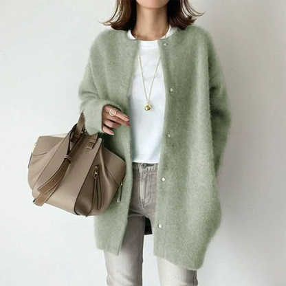 Lässige Strickjacke Langärmlig Bequem