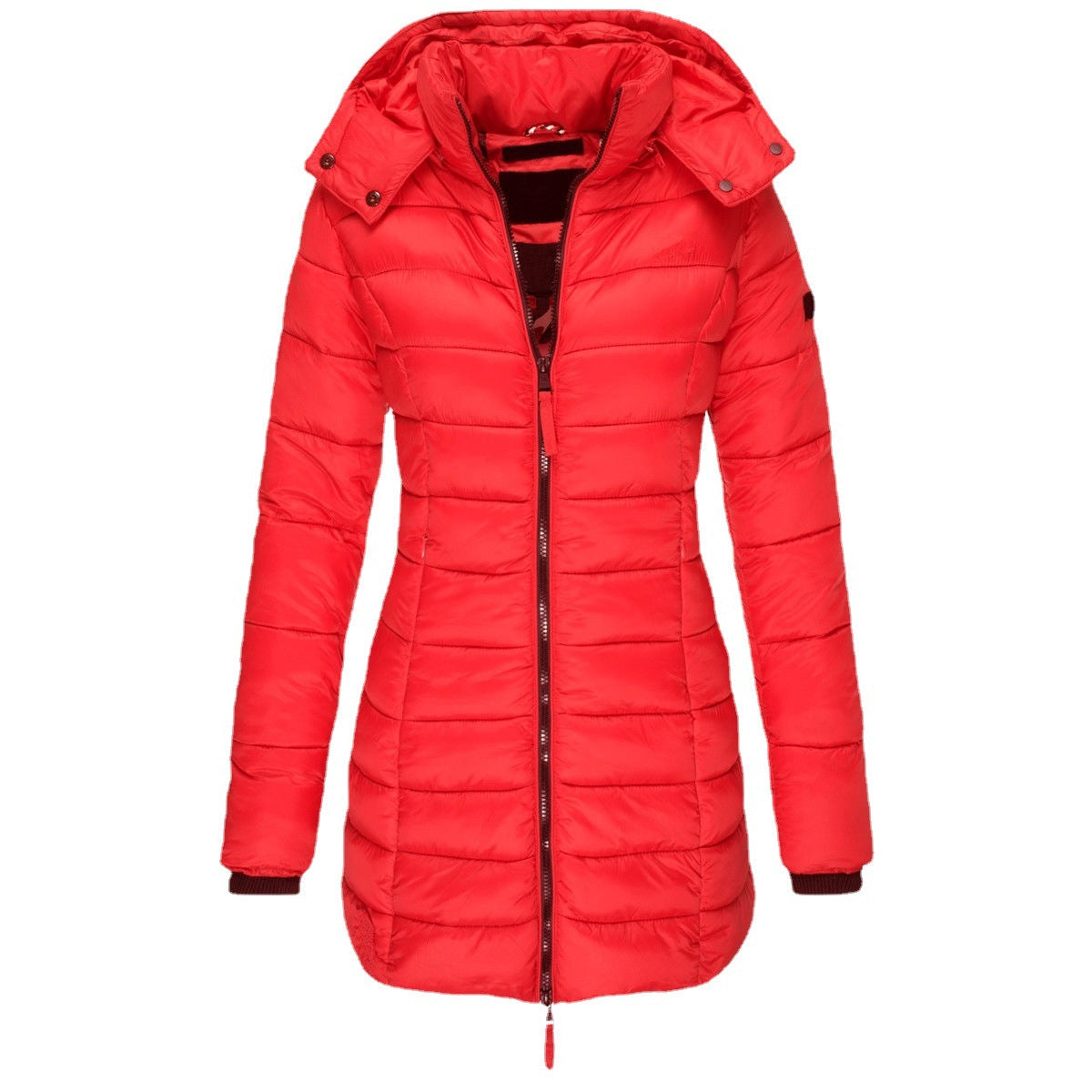 Winter Pufferjacke mit Kapuze Warm Isoliert