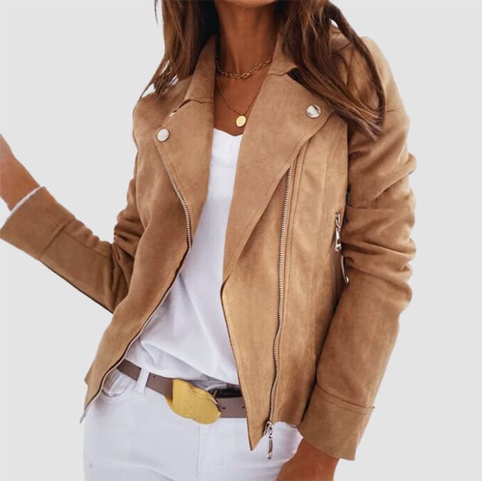 Moderne Herbstjacke Damen Chic
