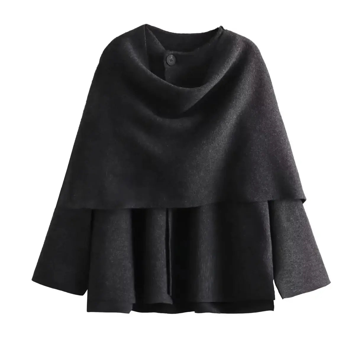 Stilvolle Damenjacke Asymmetrisch Modern