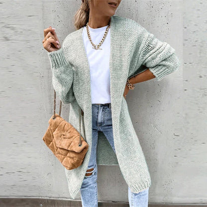 Langer Strickcardigan Damen Oversized