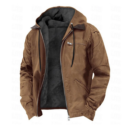 Stylisher Herren Winterparka Warm & Elegant