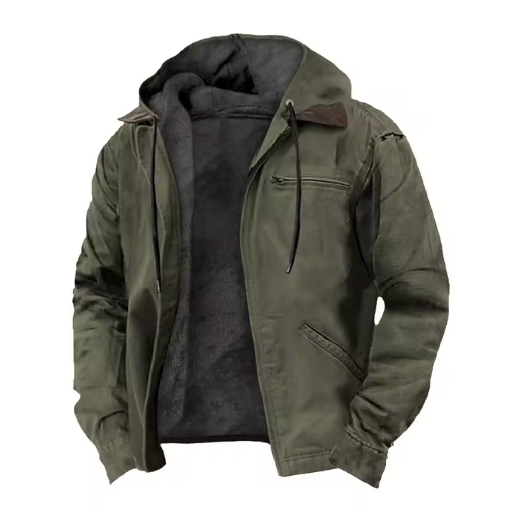 Stylisher Herren Winterparka Warm & Elegant