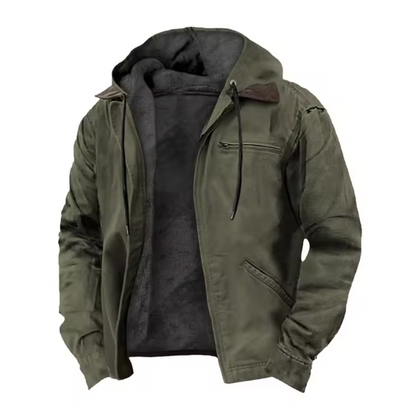Stylisher Herren Winterparka Warm & Elegant