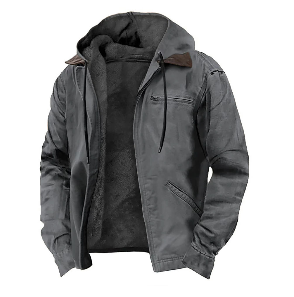 Stylisher Herren Winterparka Warm & Elegant