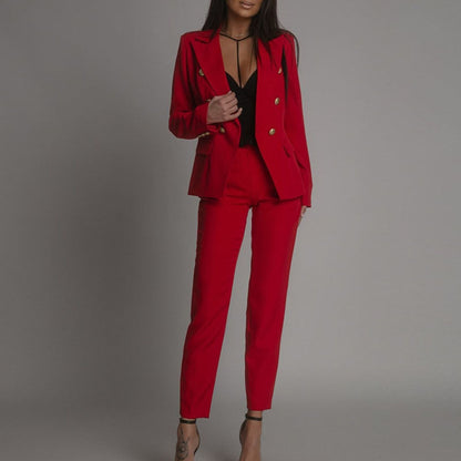 Geschäftskleidung Set Blazer Hose