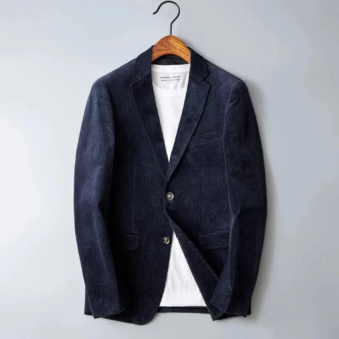 Eleganter Herrenblazer Cord Classic Style