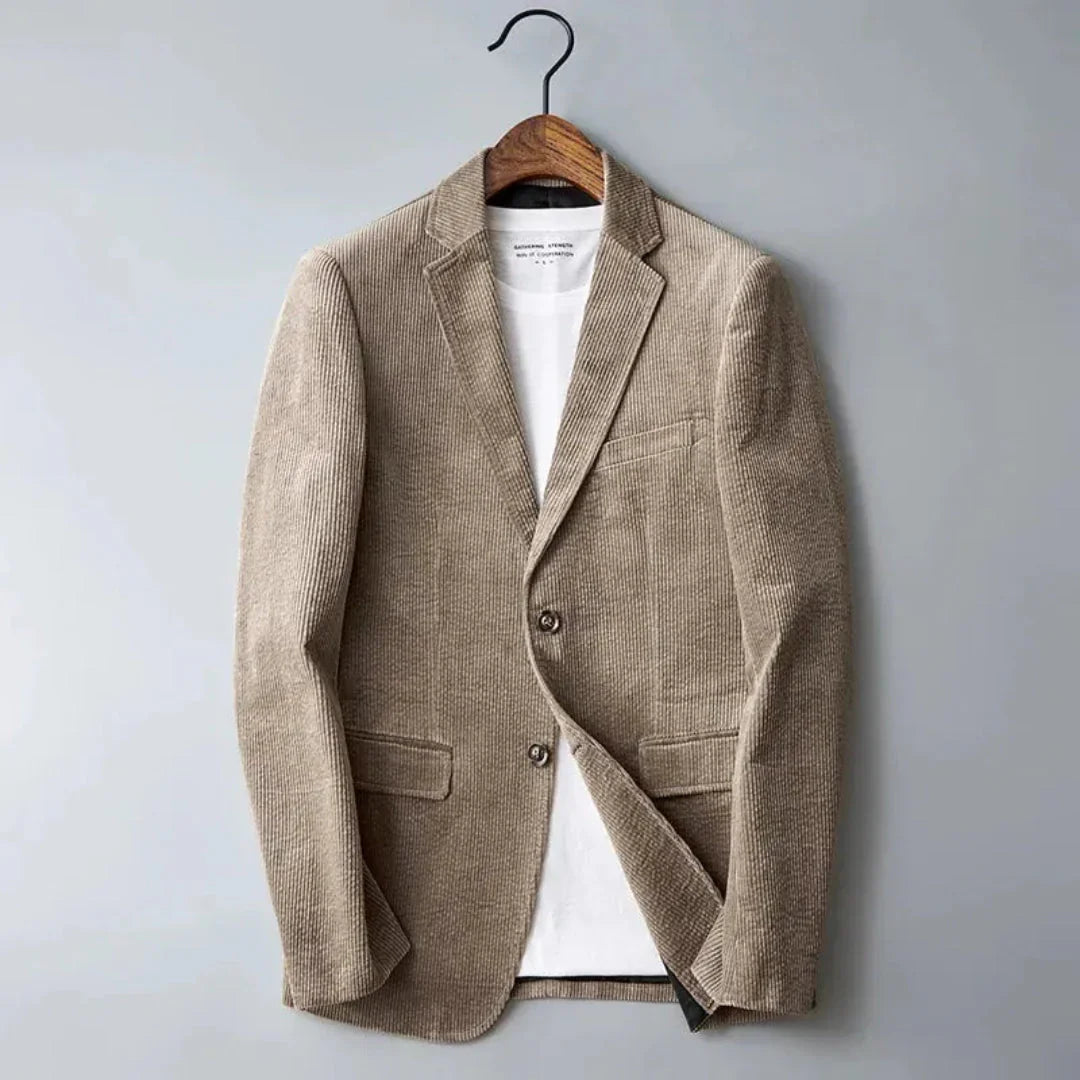Eleganter Herrenblazer Cord Classic Style