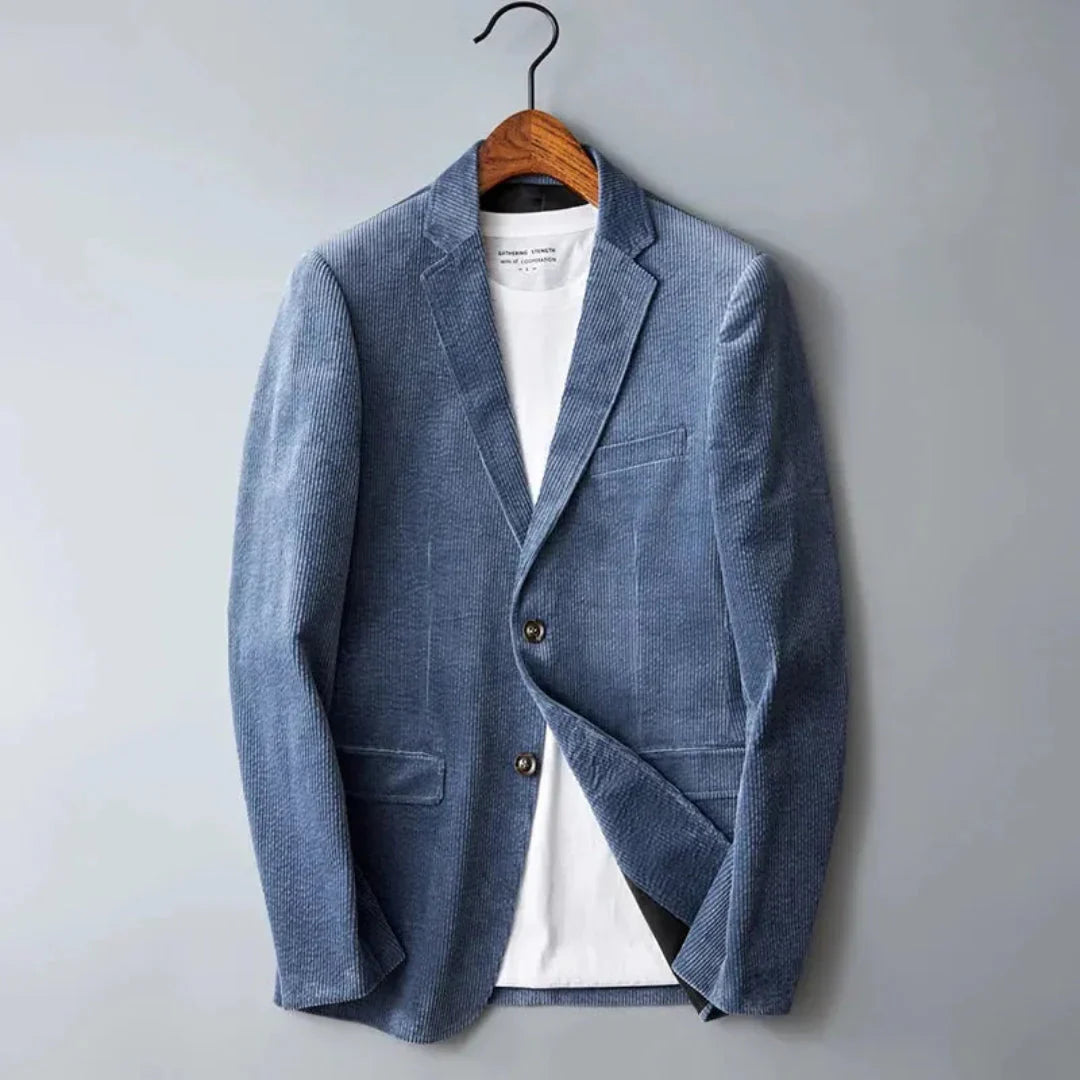 Eleganter Herrenblazer Cord Classic Style