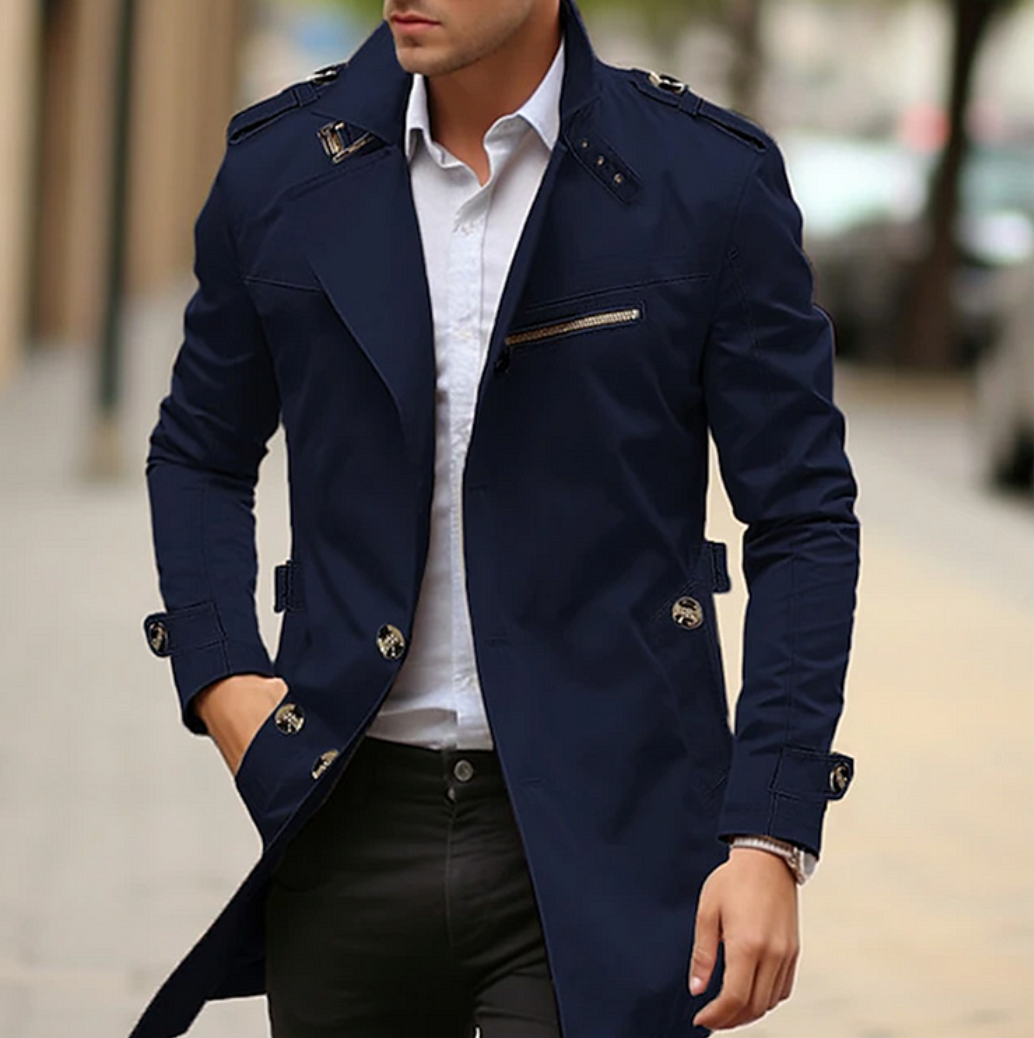 Stylisher Herren Mantel Modern Klassik